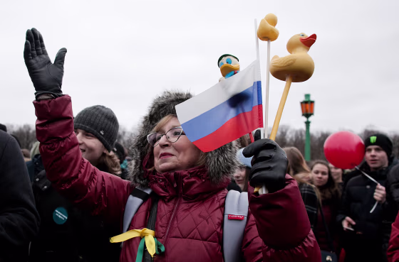 Image: Anti-corruption protest in Russia