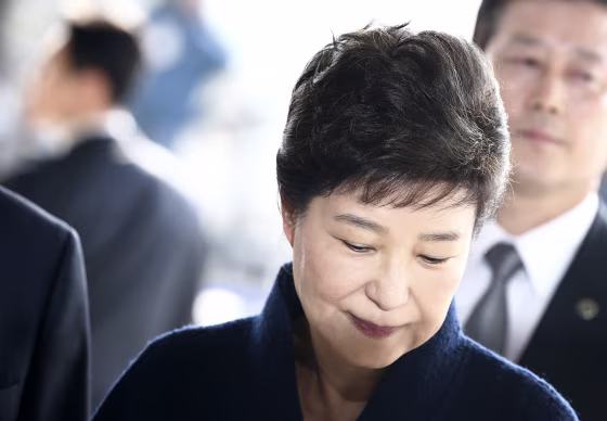 Image: Impeached South Korean former President Park Geun-hye 