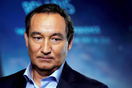 Image: FILE PHOTO -  Chief Executive Officer of United Airlines Munoz introduces a new international business class dubbed United Polaris in New York