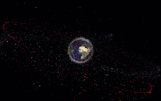 In almost 60 years of space activities, more than 5,250 launches have resulted in some 42,000 tracked objects in orbit.
