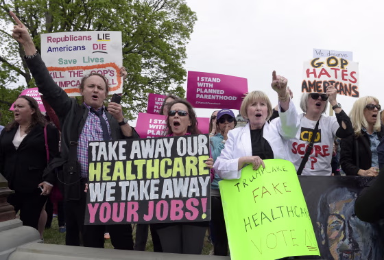 Image: Health Care Protest
