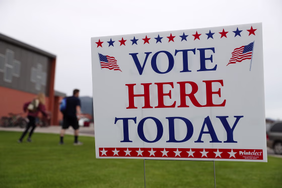 Image: Voters In Montana Head To The Polls In Special Congressional Election