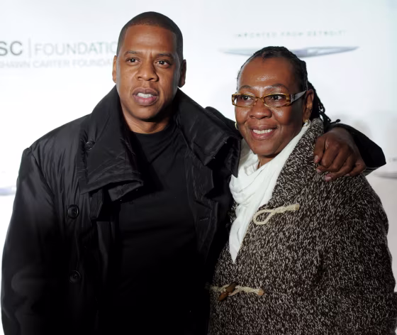 Image: Jay Z and Gloria Carter