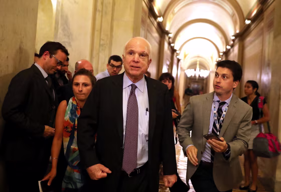 Image: Senators Debate Health Care Bill On Capitol Hill