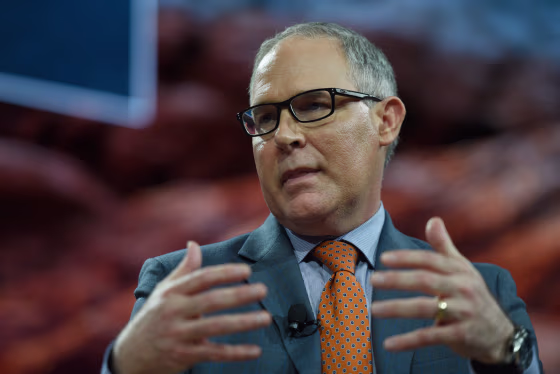 Image: Scott Pruitt, administrator of U.S. EPA