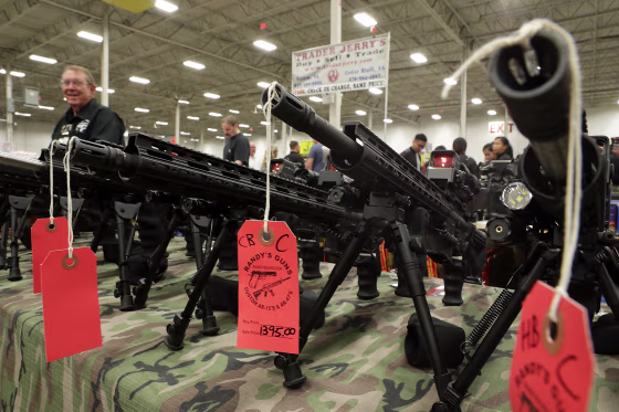 Image: Major Gun Show Held In Virginia