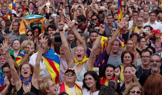 Image: Catalonia Declares Independence