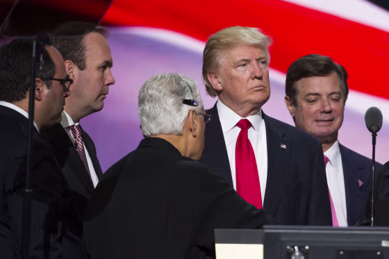 Image: Donald Trump and Paul Manafort