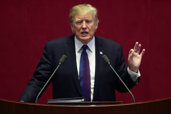 Image: U.S. President Donald Trump Visits South Korea - Day 2