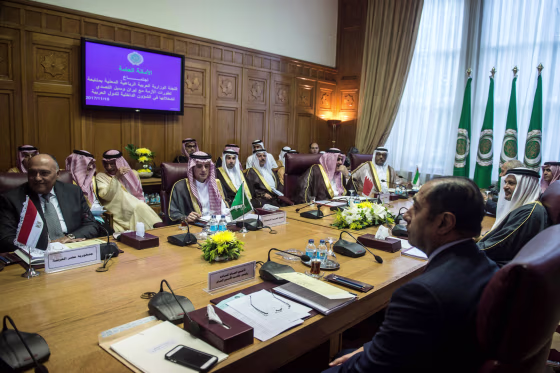 Image: Arab foreign ministers gathered in Cairo at Saudi Arabia's request for an extraordinary meeting to discuss alleged \"violations\" committed by Iran in the region.