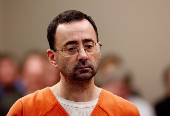 Image: Larry Nassar appears at Ingham County Circuit Court