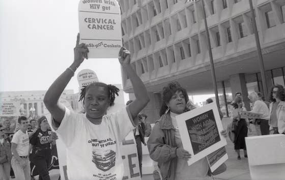 Image: A scene from the movie \"Nothing Without Us: The Women Who Will End AIDS\" by Harriet Hirshorn