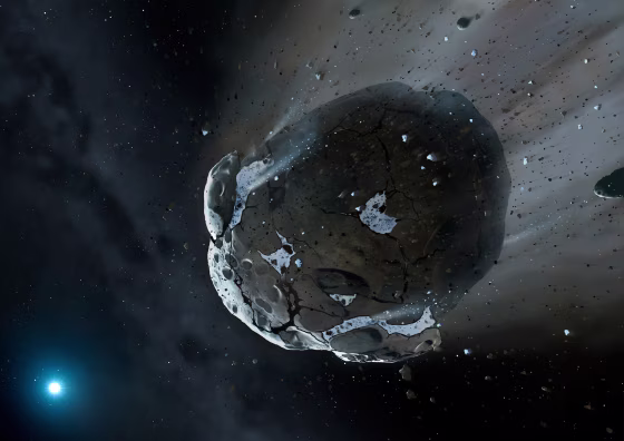 Image: Asteroid Illustration