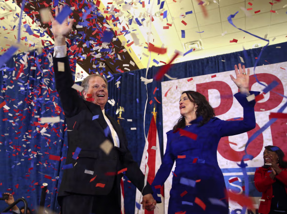 Image: Doug Jones, Louise Jones