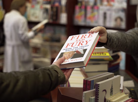 Image: Michael Wolff's \"Fire and Fury: Inside the Trump White House\"