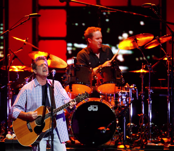 Image: Glenn Frey performs with the Eagles in Los Angeles