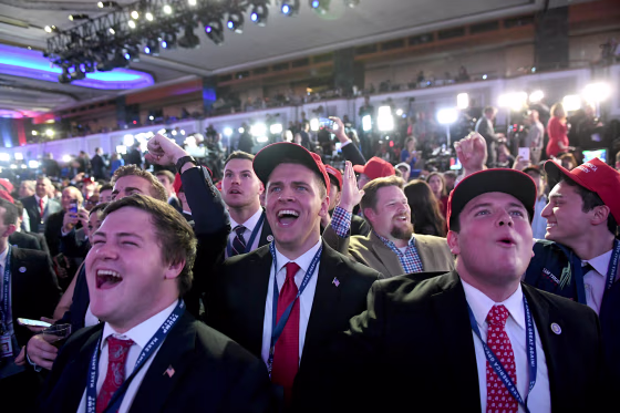 Donald Trump Holds Election Night Event New York City