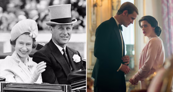 Image: Prince Philip and Queen Elizabeth II