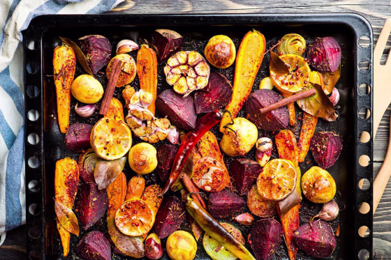 Image: Roasted vegetables