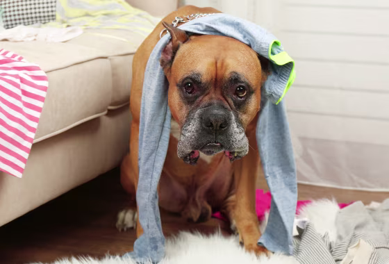 Image: Senior dogs are usually perfectly integrated into our lives and we often forgive them any disobedience or stubbornness.