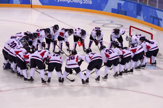 Image: IHOCKEY-OLY-2018-PYEONGCHANG-KOR-PRK-SUI