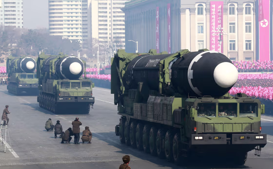 Image: North Korean military parade