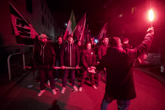 Image: 'Forza Nuova' demonstration in Rome