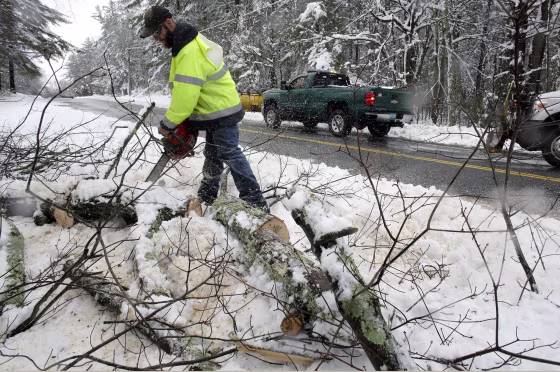 Image: Northeast power outages