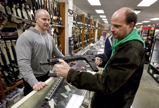 Image: Gun shop