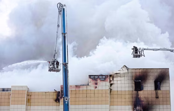 Image: Russia fire
