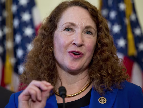 Image: Elizabeth Esty speaks on Capitol Hill in Washington