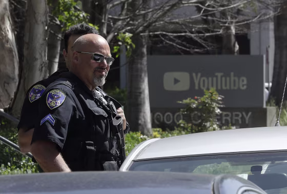 Image: YouTube shooting