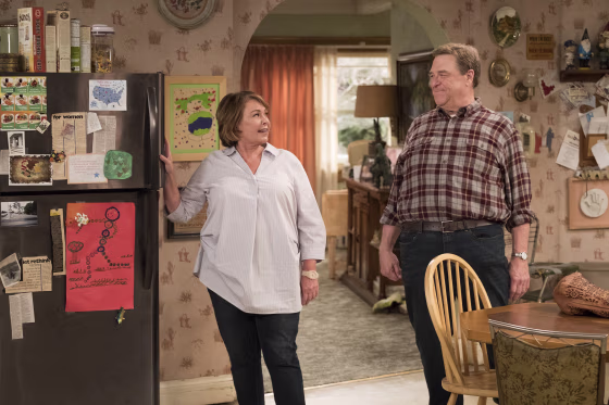 Image: ROSEANNE BARR, JOHN GOODMAN