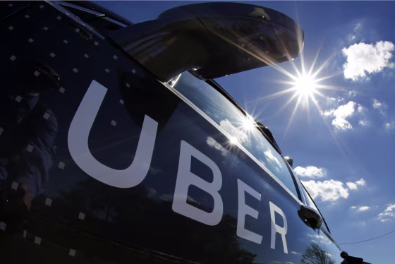 Image: A self-driving Uber in Pittsburgh