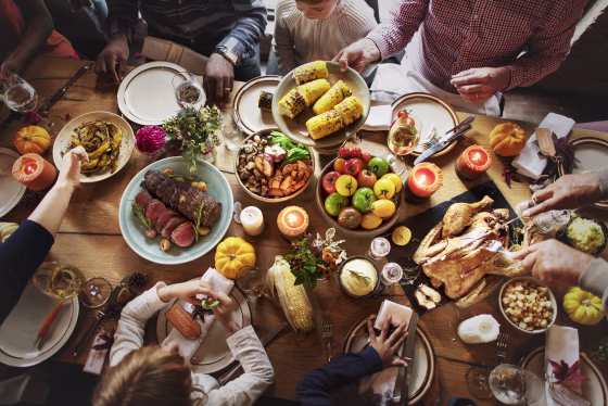 Image: Thanksgiving dinner