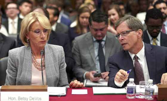 Image: Betsy DeVos, Bill Cordes