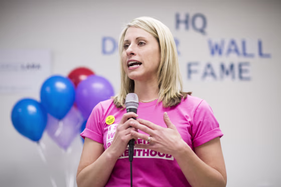 Katie Hill, Democrat running for California's 25th Congressional district