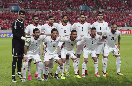 Image: Iran soccer team