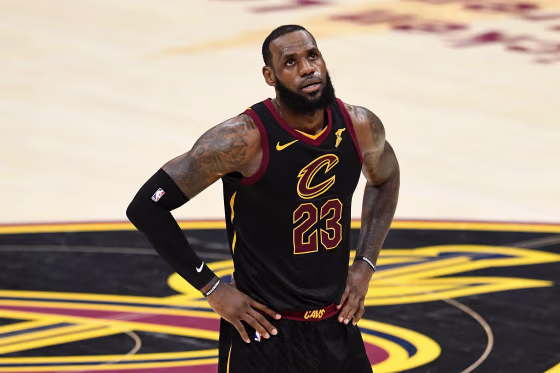 Image: LeBron James of the Cleveland Cavaliers
