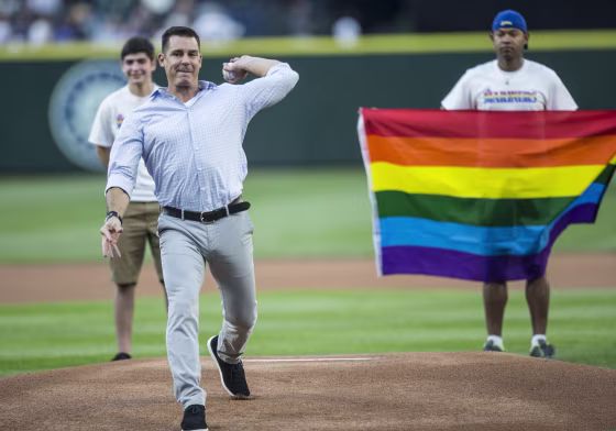 Image: Major League Baseball's Ambassador for Inclusion Billy Bean