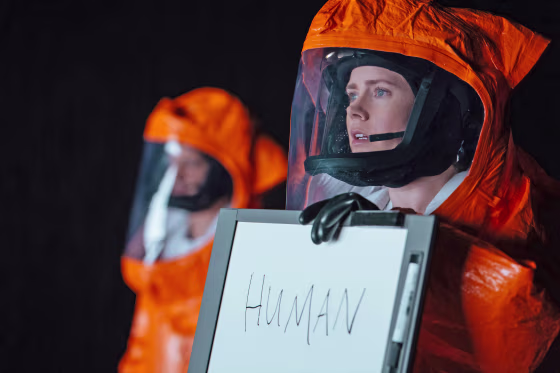 ARRIVAL, Amy Adams, 2016.