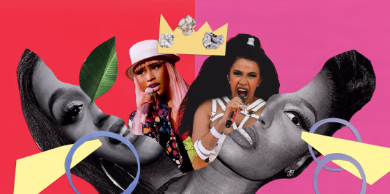 Cardi B and Nicki Minaj