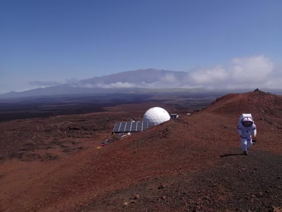 HI-SEAS (Hawaii Space Exploration Analog and Simulation) is a habitat on an isolated Mars-like site on the Big Island of Hawaii at approximately 8,200 feet above sea level.