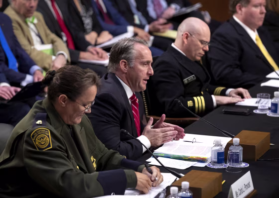 Image: Carla Provost, Matthew Albence, Jonathan White, James McHenry III