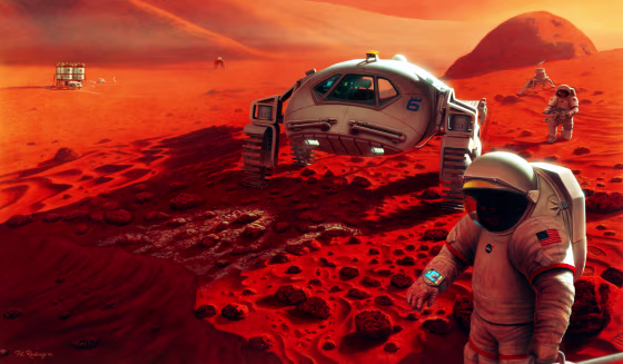 Image: Mars exploration