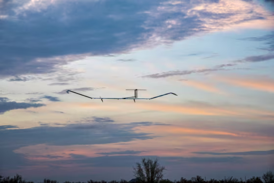 Image: The Airbus Zephyr drone