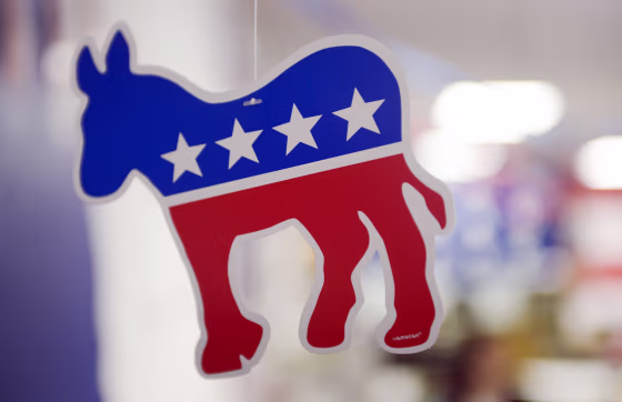 30 Days Until Election At Hillary Clinton Campaign Office In Arlington, VA