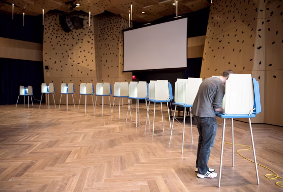 Image: Minnesota Primary Voters Head To The Polls