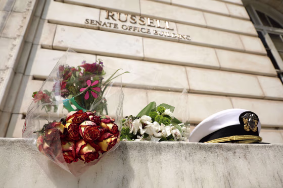 Image: The Nation's Capitol Mourns The Passing Of Sen. John McCain