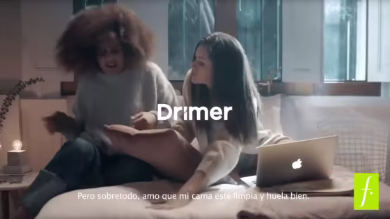 Image: A mattress commercial for the Saga Falabella department store has caused a controversy in Peru over its racial overtones